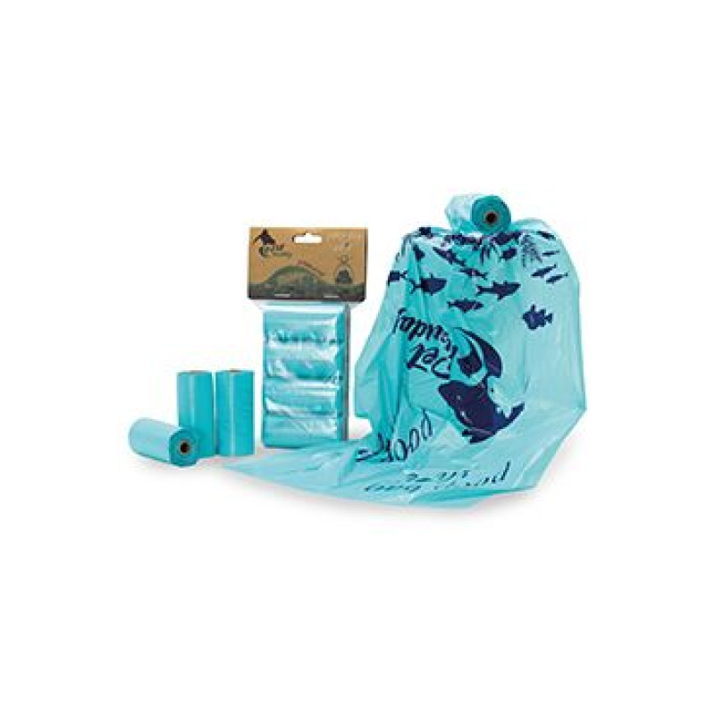 Sáčky na psí exkrementy 4x20ks OCEÁN PetBuddy