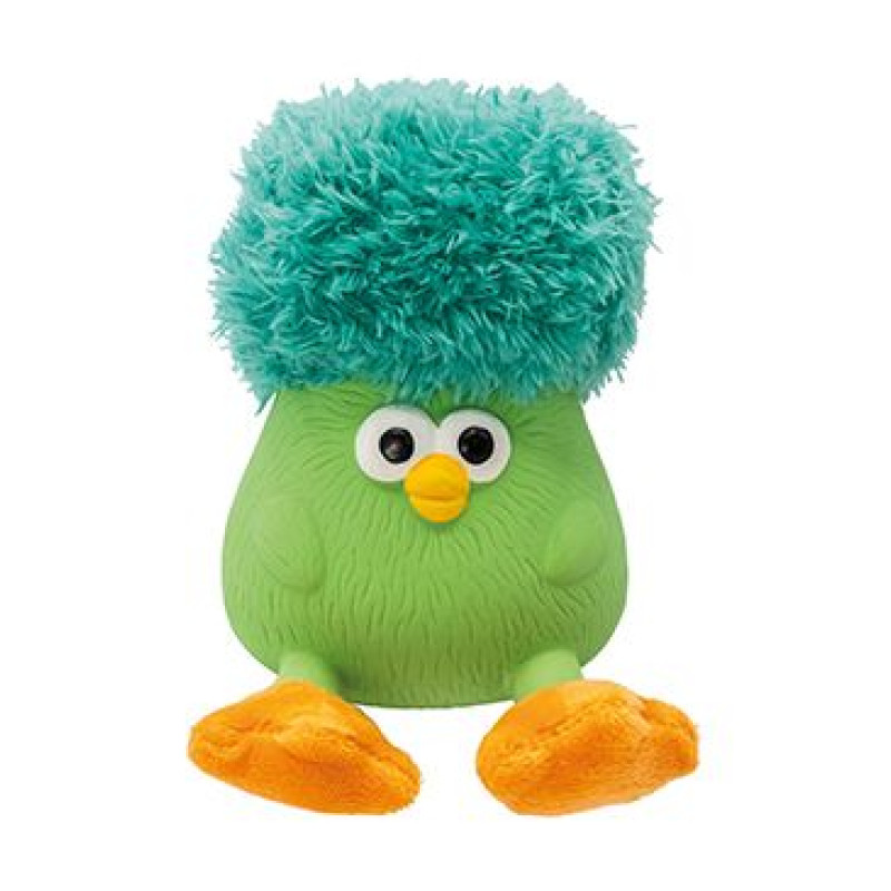 Hračka pes Brokolicový ptáček se zvukem 12cm HipHop