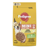 Pedigree Dry Adult Mini drůbeží se zeleninou 1,4kg