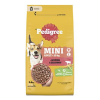 Pedigree Dry Adult Mini hovězí se zeleninou 1,4kg