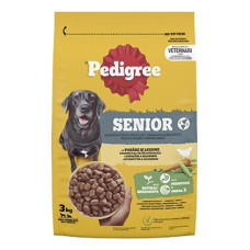 Pedigree Dry Senior drůbeží se zeleninou 3kg