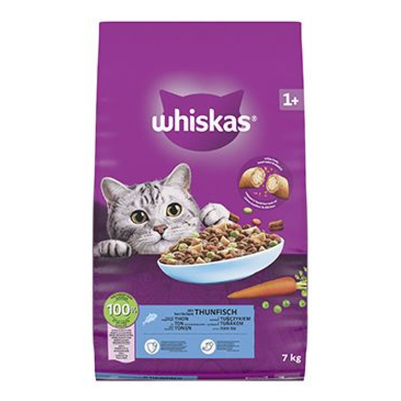 Whiskas Dry s tuňákem 7kg