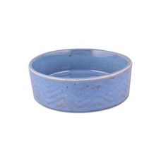 Miska keramická Zig Zag 18cm modrá 1,2l