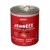 Louie Dog konz. Jehněčí s krůtím,jablk.prebiotiky 800g