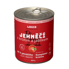 Louie Dog konz. Jehněčí s krůtím,jablk.prebiotiky 800g