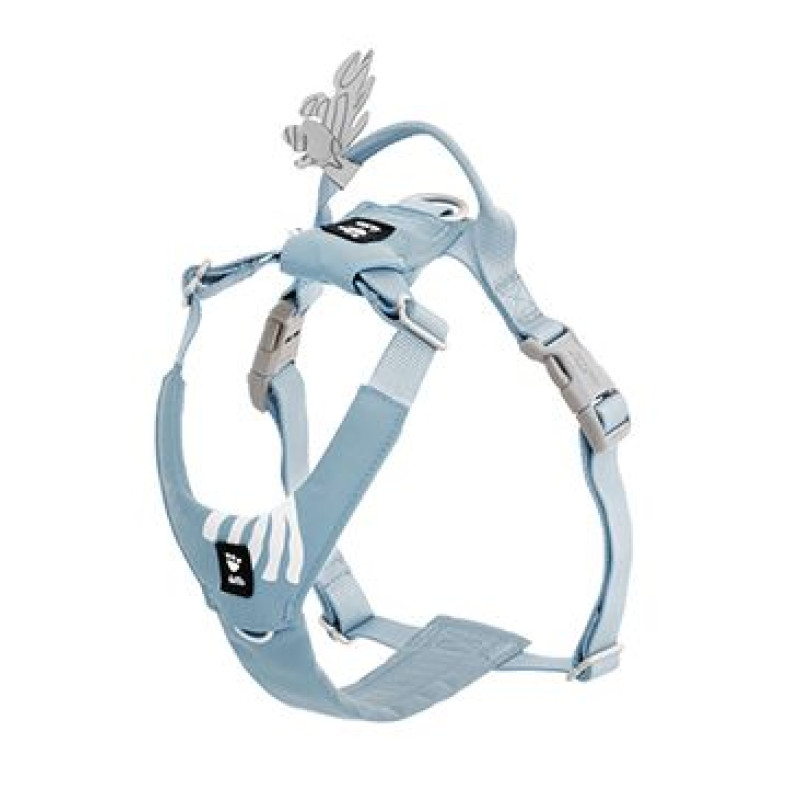 Postroj Hurtta Seeker ledově modrý 35-45cm