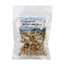 Pochoutka Králičí a kach.maso kostky sušené mrazem 85g