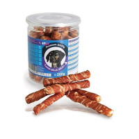 Pochoutka KIDDOG jehněčí steak na buv.tyčince,dóza200g