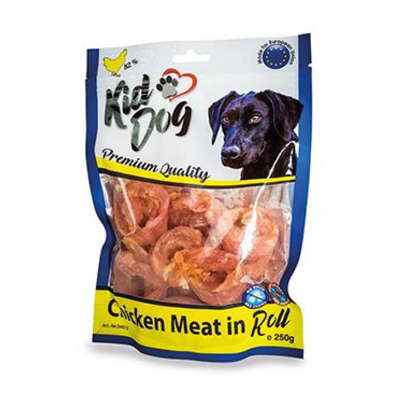 Pochoutka KIDDOG kuřecí masíčko v rolce 250g