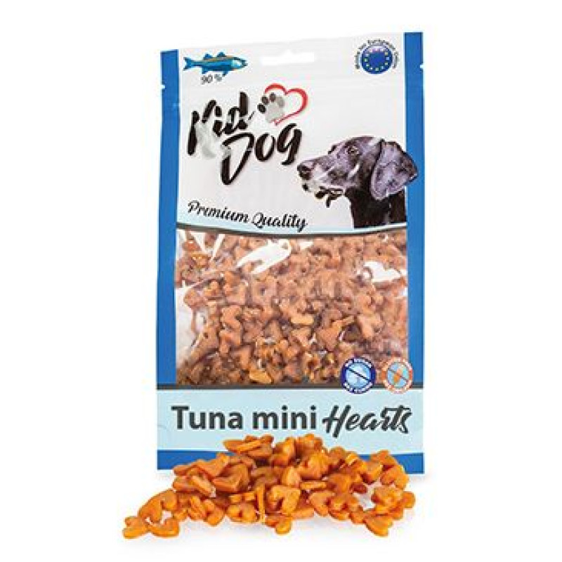 Pochoutka KIDDOG mini srdíčka z tuňáka 70g