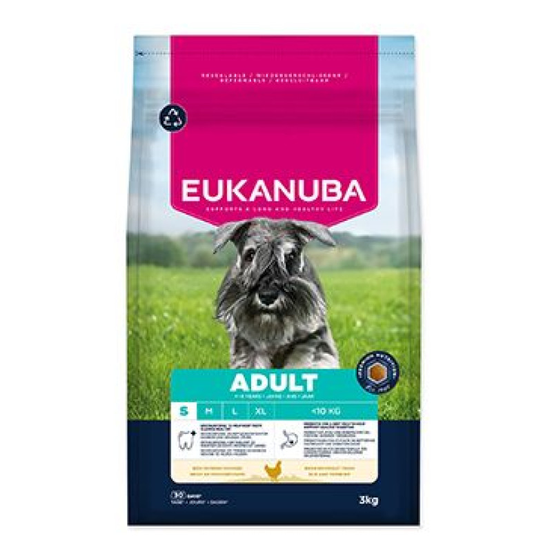 Eukanuba Dog Adult Small rich in fresh Chicken 3kg