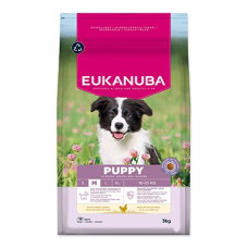 Eukanuba Dog Puppy Medium rich in fresh Chicken 3kg