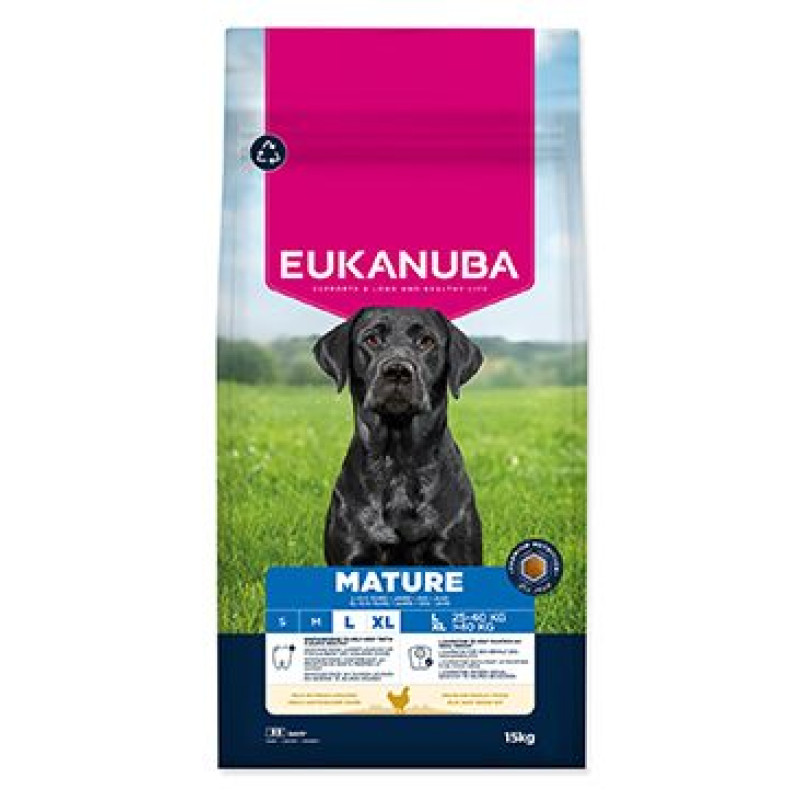Eukanuba Dog Mature Large rich in fresh Chicken 15kg