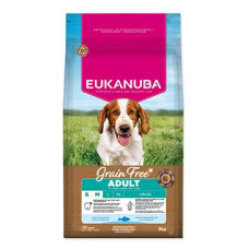 Eukanuba Dog GF Adult Small&Medium rich in Oc.Fish 3kg