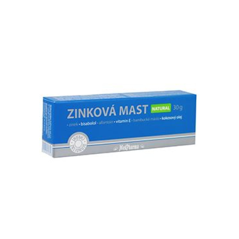 Zinková mast NATURAL 30g MedPharma
