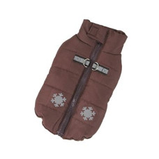 Bunda pro psy Snowman M hnědá