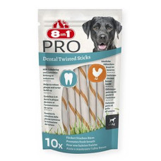Pochoutka 8in1 Pro Dental Twisted Sticks 10ks