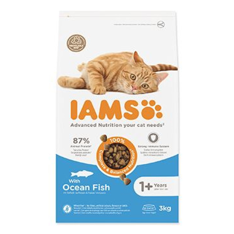 Iams Cat Adult Ocean Fish 3kg