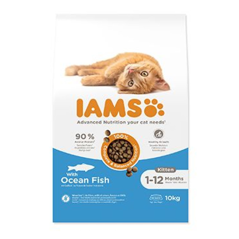 Iams Cat Kitten Ocean Fish 10kg