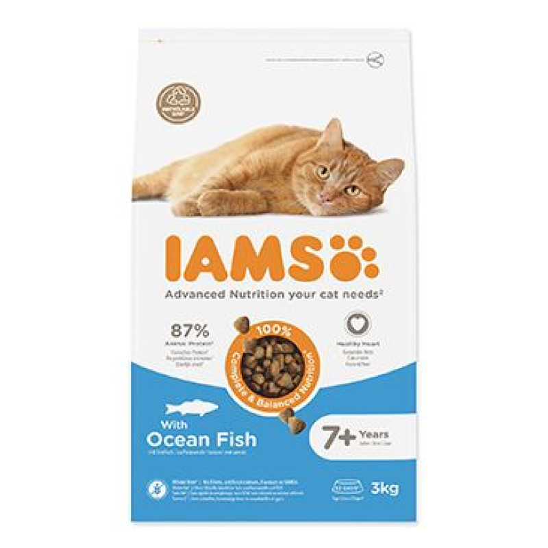 Iams Cat Senior Ocean Fish 3kg