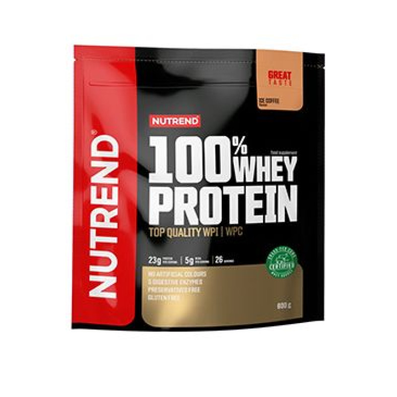Nutrend Whey Protein 100% ledová káva 800g