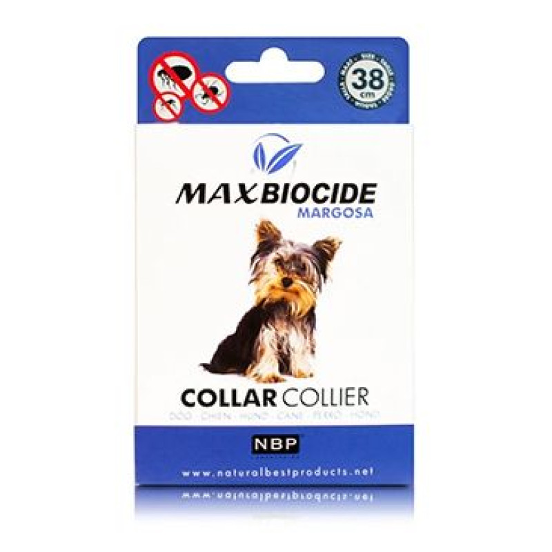Max Biocide Margosa Collar antip. obojek pro psy 38cm
