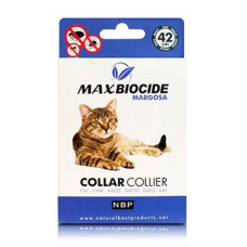 Max Biocide Margosa Collar antip.obojek pro kočky 42cm