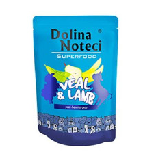 Dolina Noteci Dog kapsa SUPERFOOD telecí/jehně 300g