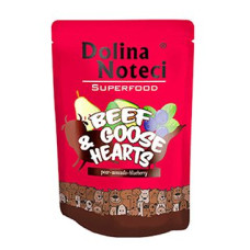 Dolina Noteci Dog kapsa SUPERFOOD hov/husí srdíčka300g