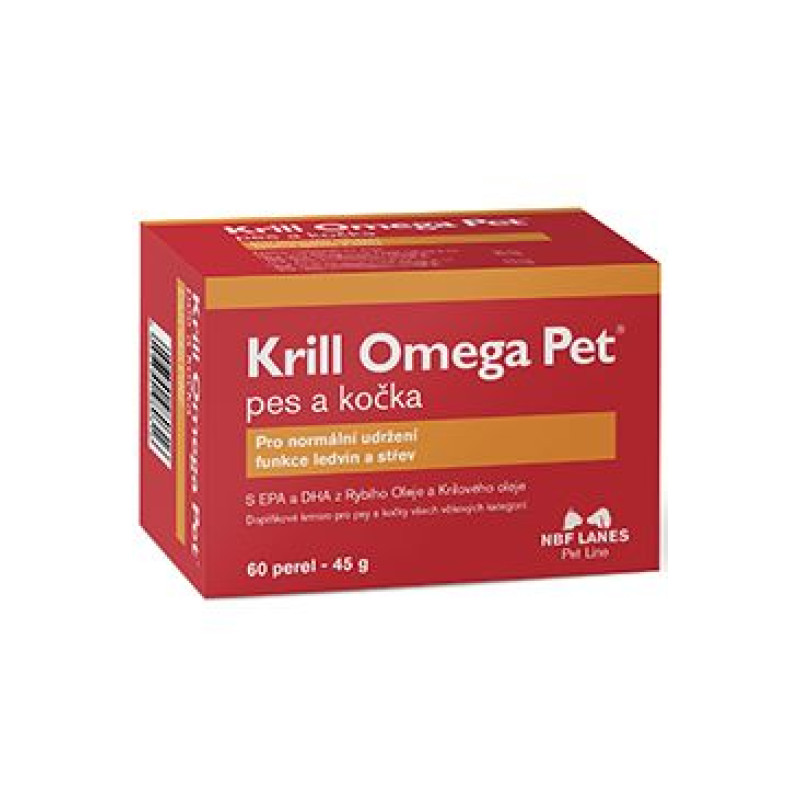 Krill Omega Pet pro psy a kočky 60cps