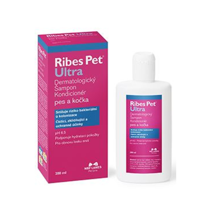 Ribes Pet Ultra pro psy a kočky, šampon 200ml