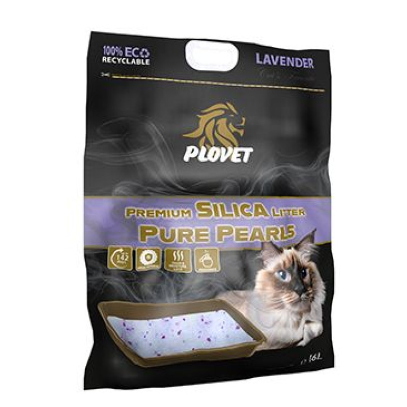 Podestýlka Plovet Premium Silica Lavender 16l