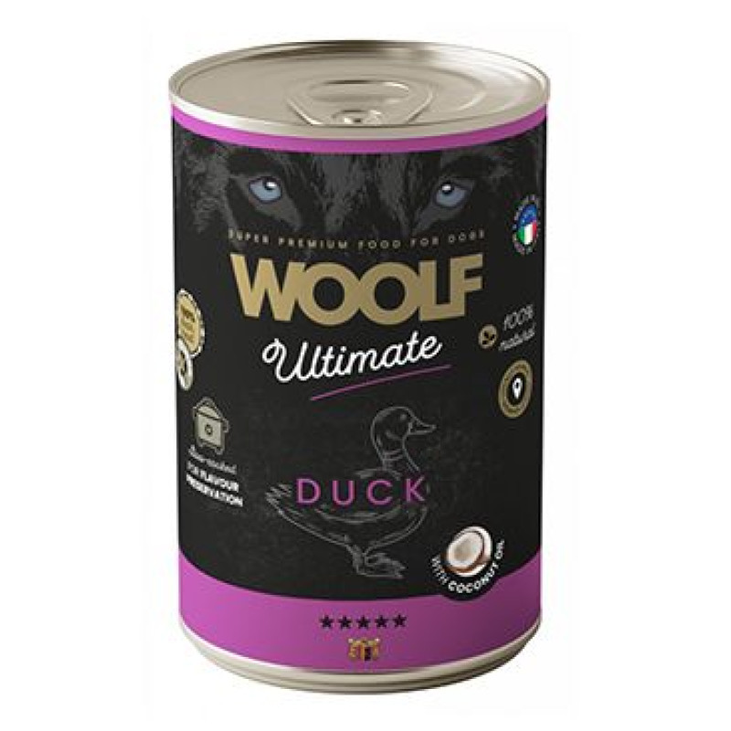 WOOLF Ultimate DogFood konz. Duck 400g