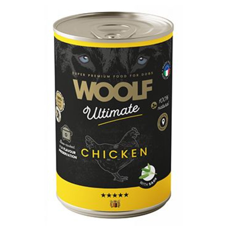 WOOLF Ultimate DogFood konz. Chicken 400g