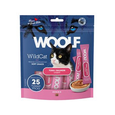 WOOLF WildCat Cream Regular Tuna&Salmon 25x14g
