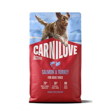 Carnilove Dog Active Dry Salmon&Turkey Adult AB 4kg