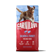 Carnilove Dog Active Dry Salmon&Turkey Adult AB 12kg