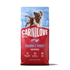 Carnilove Dog Active Dry Salmon&Turkey Puppies 12kg