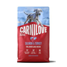 Carnilove Dog Active Dry Salmon&Turkey Junior LB 4kg