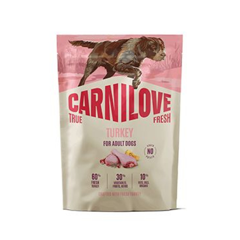 Carnilove Dog True Fresh Dry Turkey Adult AllBre 1,5kg