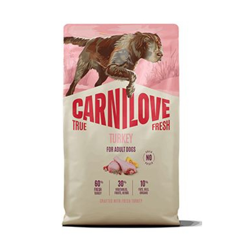 Carnilove Dog True Fresh Dry Turkey Adult AllBreed 4kg