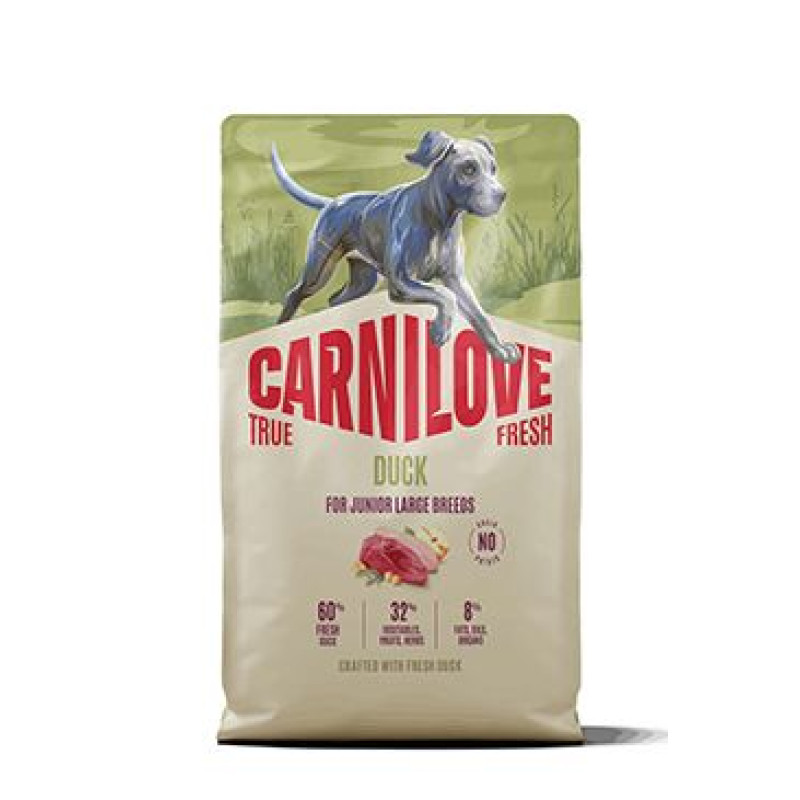 Carnilove Dog True Fresh Dry Duck Junior LB 4kg
