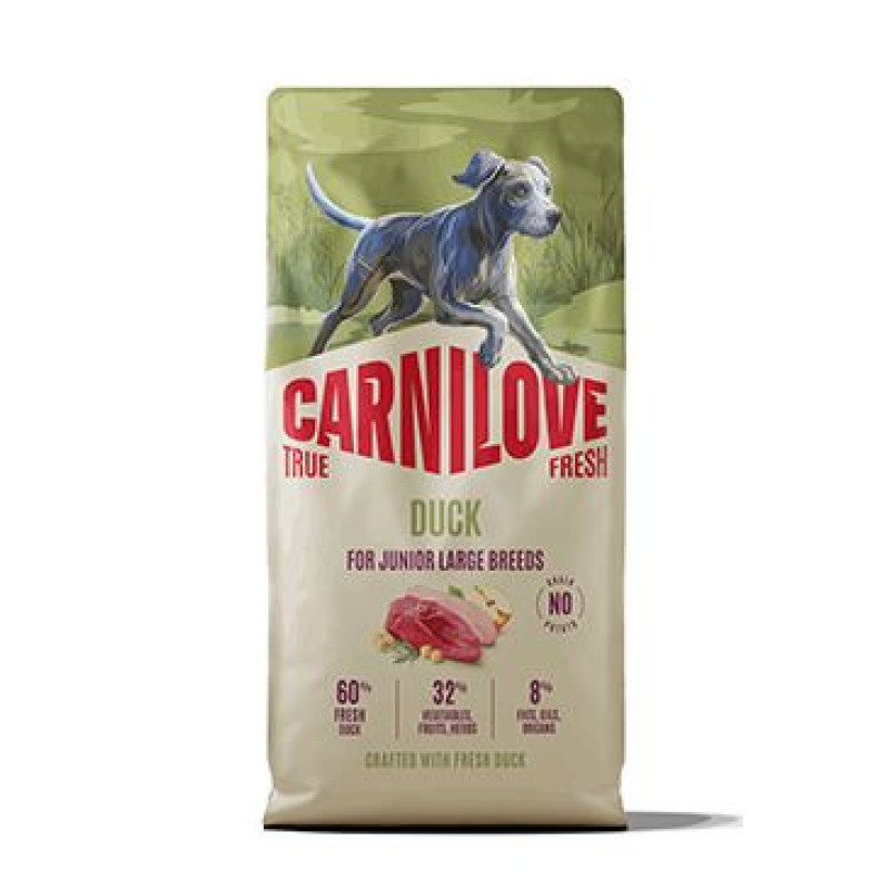 Carnilove Dog True Fresh Dry Duck Junior LB 12kg