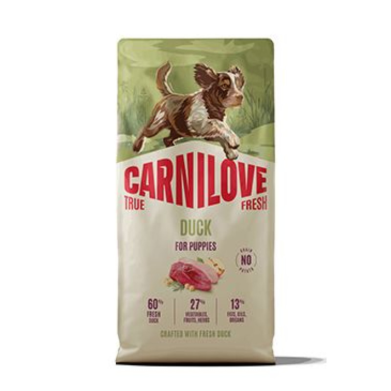 Carnilove Dog True Fresh Dry Duck Puppies 12kg