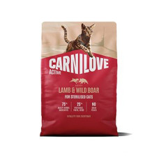 Carnilove Cat Active Dry Lamb& Wild Steril.Ad.AB 2kg