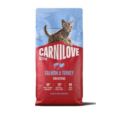 Carnilove Cat Active Dry Salmon&Turkey Kittens 6kg