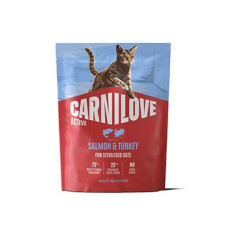 Carnilove Cat Active Dry Salmo&Turkey Steril.Ad.AB400g