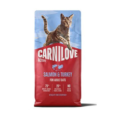 Carnilove Cat Active Dry Salmon&Turkey Adult AB 6kg