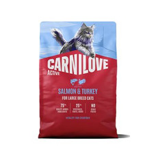 Carnilove Cat Active Dry Salmon&Turkey Adult LB 2kg