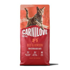 Carnilove Cat Active Dry Beef&Venis.Steril.Ad.AB6kg